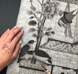 하연수, 예술작품 만든 금손 인증..수묵책거리