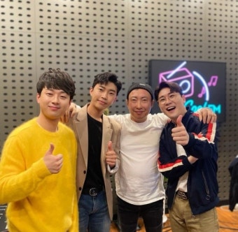 박명수, '라디오쇼' 임영웅X영탁X이찬원 인증샷 