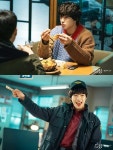 더킹 우도환, 덥수룩한 파마머리도 찰떡..강아지 같아