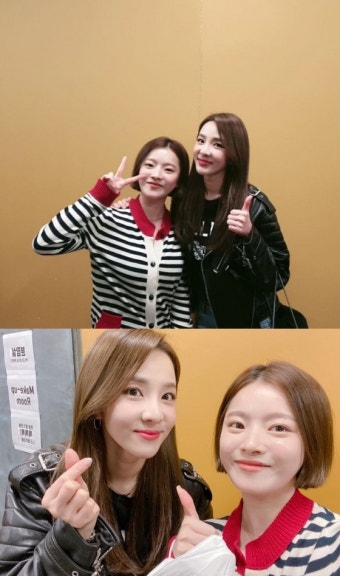 '또오해영' 산다라박, 응원 와준 벤에 