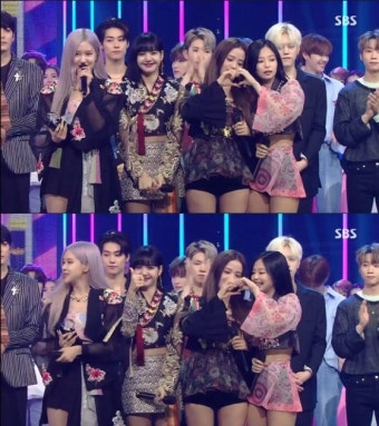 블랙핑크 제니, '인기가요' 1위 후 