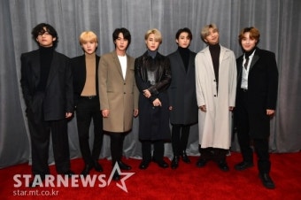 방탄소년단, 2021년 1월 보이그룹 브랜드평판 1위..2위 NCT-3위 세븐틴-4위 엑소-5위 더보이즈
