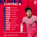'유럽파 韓 1명 vs 日 8명'... 한일전 선발명단 확정 [공식발표]