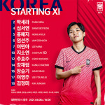 ‘지소연·이민아 선발’ 한국, 중국전 선발라인업 발표 [★고양]