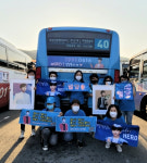HERO! 생일축하해♥ 영웅시대 With Hero 부산 남수해 생일 축하 버스 광고