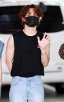 에이스 준 펑키한 헤어스타일[★포토]