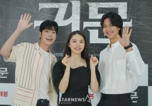 홍진기-김소혜-이정형 귀문 귀요미들[★포토]