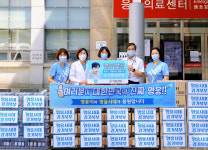 임영웅 데뷔 5주년 기념 영웅시대 경기북부, 일산백병원 코로나19 의료진에 413만원 상당 물품 기부