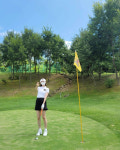 '신민철♥' 혜림, 골프장서 폭발한 상큼 비주얼 [스타IN★]