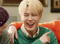건치 아이돌 방탄소년단 지민, 애플민트 상큼 미소..인간 자일리톨♥