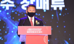 AI 페퍼스 포부, 입단하고 싶은 팀으로... 김연경 축사 어려운 시기에 창단 감사 [★현장]