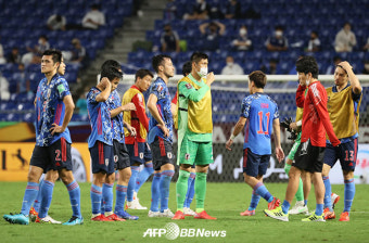위기의 일본축구, 사우디 원정 4만 관중+무더위 '걱정 태산'