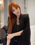 한예슬, 오렌지 컬러로 염색 인형이야 사람이야?[스타IN★]