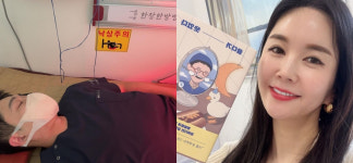 장영란, 한방병원 바쁜가 보네..쪽잠 자는 ♥한창에 짠해