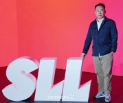 미디어데이 참석한 정경문 SLL CEO[★포토]