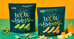농심, 고단백 스낵 우와한 콩칩ㆍ치즈칩 출시