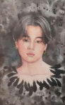 천사와 인간의 경계 방탄소년단 지민, 인도 아트페어 초상화 전시..예술가들의 뮤즈 21세기 美의 기준