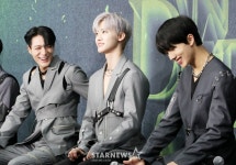 제노-재민-지성 즐거운 기자회견[★포토]