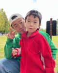 개리 子 하오, 폭풍 성장 근황 드디어 110cm 넘어[스타IN★]