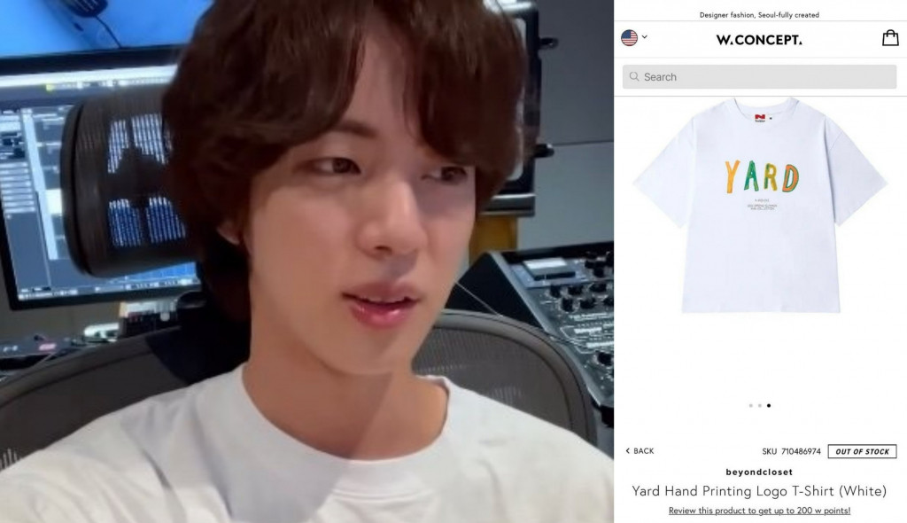 방탄소년단 진, 물회 열정으로 할리우드 스타 톰 크루즈까지 호평 받아 인정 영상 수상