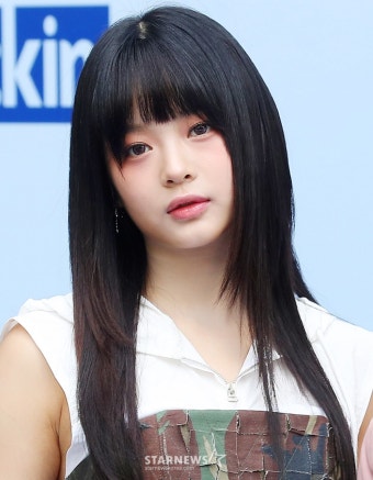 뉴진스 하니 '눈 마주치면 심쿵'[포토]