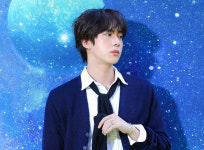 방탄소년단 진, 가장 잘생긴 하이브 아이돌 1위..미의 남신