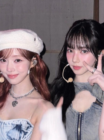 카리나, 예쁜 애 옆에 예쁜 애..눈 호강 제대로[스타IN]