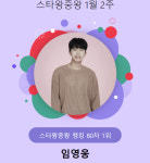 임영웅, 기록을 쓰는 트롯왕..스타왕중왕 80주 연속 1위