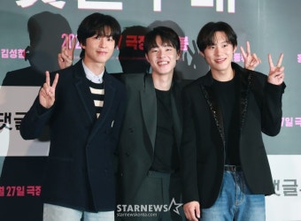 홍경-김동휘-김성철 '여심 잡는 댓글부대'[포토]