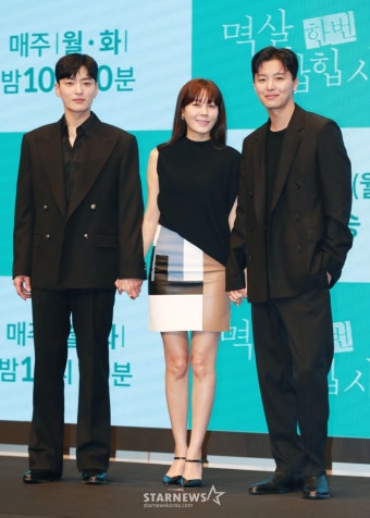 장승조-김하늘-연우진 '멱살 한번 잡힙시다!'[포토]