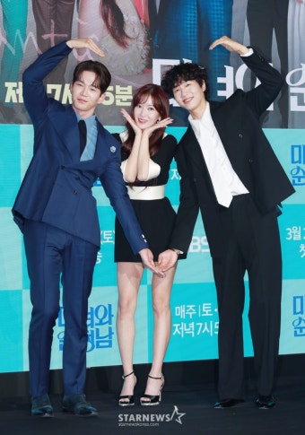 '미녀와 순정남' 주역들[포토]
