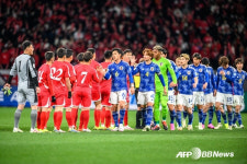 114위 북한, 日 초호화 유럽파 공격진 1골로 막았다... 신영남 감독 경기 내용 좋았다 뿌듯