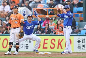 삼성 7회 대역전극→또 '697SV 트리오'로 막았다, 한화에 위닝시리즈 달성 [대전 현장리뷰]