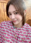 '음주운전 자숙' 리지, 세상 밝게 하는 미소..브이라인 제대로