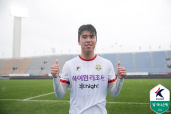 '강원 돌풍 계속된다' 조진혁 데뷔골→정한민 극장골, 수원FC에 2-1 역전승... 김천-인천은 무승부