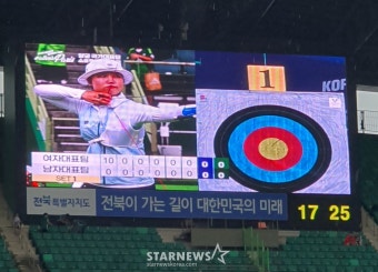 양궁 대표팀 '쏟아지는 비+관중 소음 속' 특별 훈련했다! 김제덕 