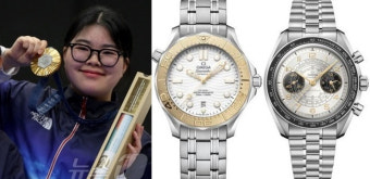 한국 선수들, 오상욱과 오예진, 파리 올림픽 금메달리스트에게 고가 오메가 시계 선물 현지 소식!