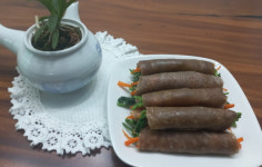 [음식지도, 강원의 맛] 28. 도토리 밀쌈말이