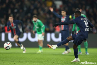 '와' 이강인 절대 못 막겠네! '평점 8.5+키패스 7회' 미친 맹활약, PSG 생테티엔에 2-1 승... 뎀벨레 멀티골