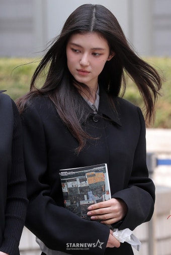가처분 소송 심문기일 마친 뉴진스(NJZ) 다니엘[포토]