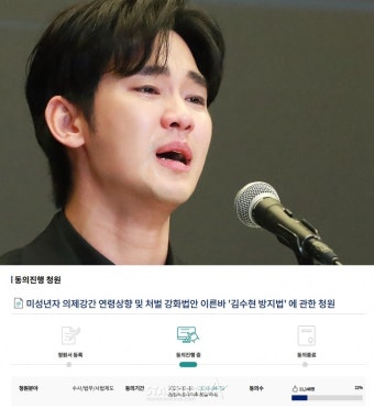 '김수현 방지법' 청원까지 등장..