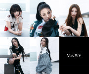 MEOVV(미야오) 컴백 열기 최고조..빛나는 비주얼의 향연