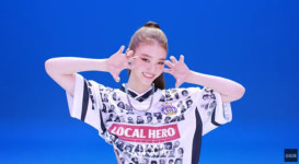 MEOVV(미야오), HANDS UP 퍼포먼스 첫선..브라질리언 펑크 무대 장인