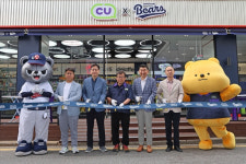 두산 베어스, CU와 콜라보 팝업스토어 오픈→먹산만을 위한 야구장 콘셉트