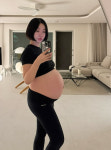 쌍둥이 임신 레이디 제인, 출산 2주 앞두고 배 둘레 42인치 돌파