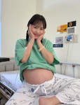 헤이지니, 둘째 출산 후 심각한 상태 똑바로 눕지 못해