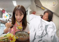 한지민, 손석구 초호화 밥차 선물에 감동 
