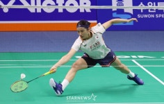 [포토] 안세영 '신들린 방어'