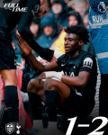 SON 없어도 잘 나가네 토트넘, 리즈 원정 2-1 승리 EPL 3위 등극... 텔·쿠두스, 나란히 시즌 첫 골 터졌다