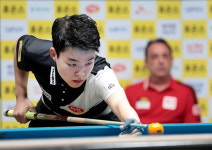 18세 당구신동 김영원, 2연속 우승 시동→조병욱 꺾고 64강 진출